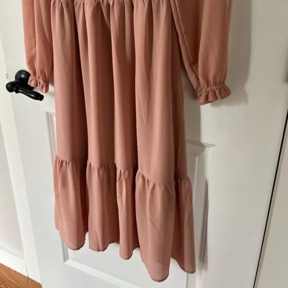 Mad about style dress Jilly Box Misty Rose NWT XS - Picture 4 of 7